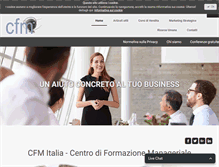 Tablet Screenshot of cfmitalia.org